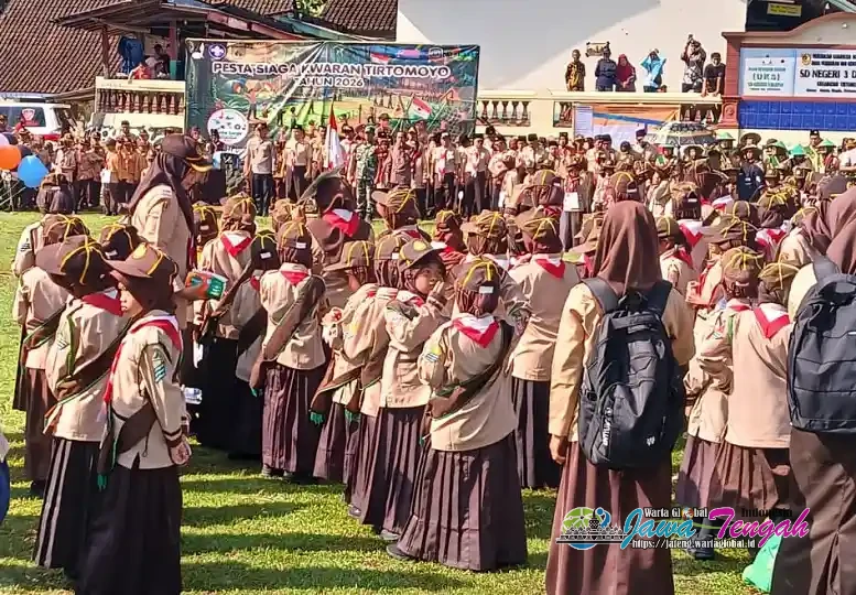 Pesta Siaga Tirtomoyo 2026 Meriah, Ratusan Pelajar Ikuti Kegiatan Pramuka Penuh Semangat