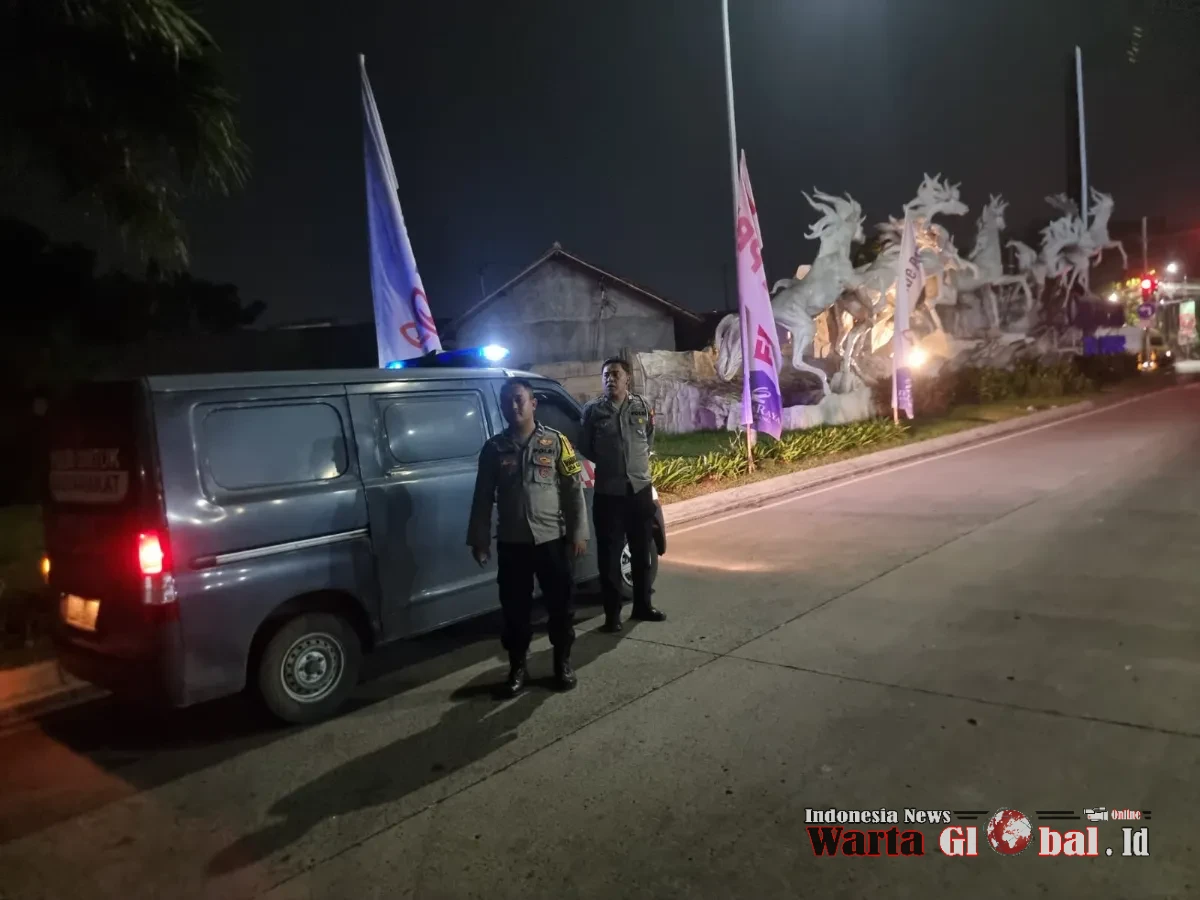 Polsek Cikupa Laksanakan Ops Cipkon KRYD Patroli Mobile Malam Hari