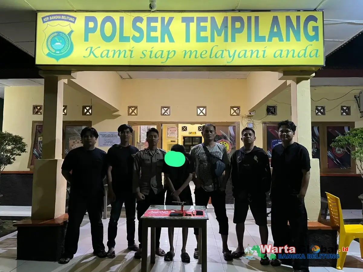 Polsek Tempilang Polres Bangka Barat Ungkap Kasus Narkoba, ABH Diamankan dengan Puluhan Paket Sabu