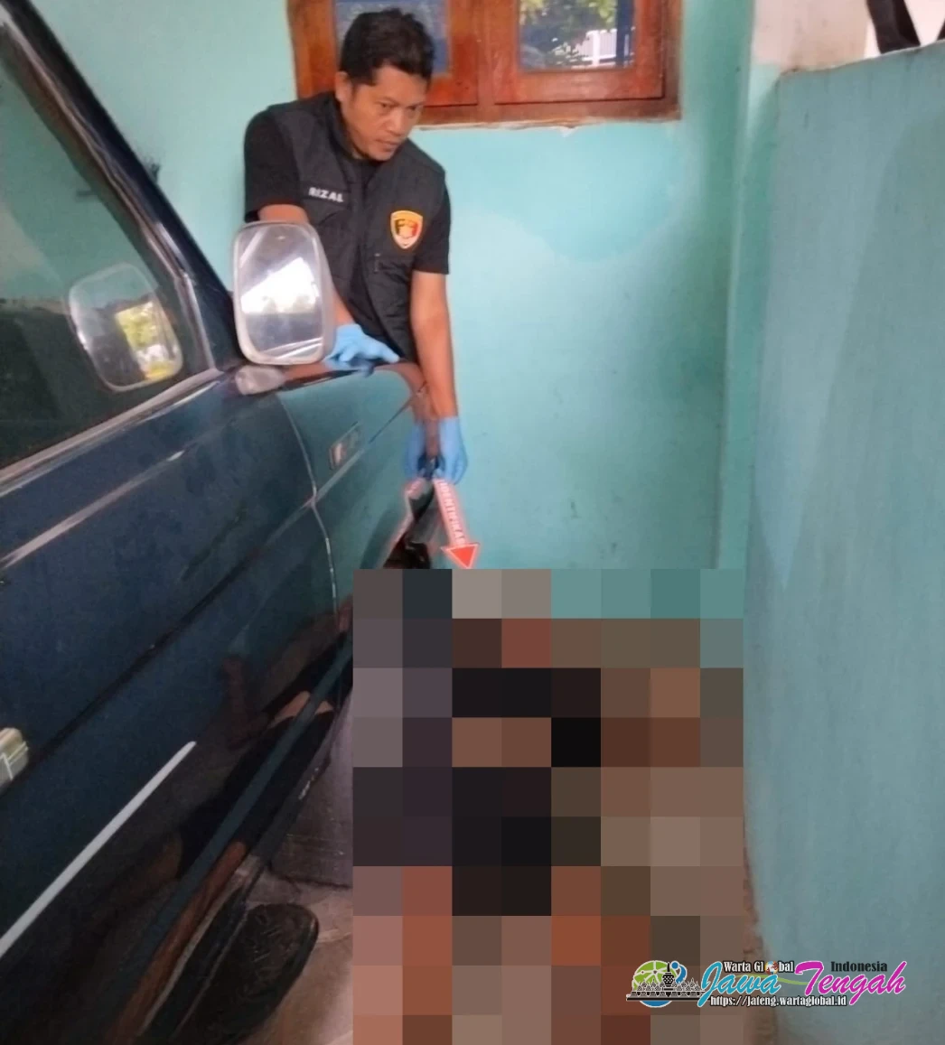 Warga Perum Griya Permata Indah Temukan Lansia Meninggal di Garasi Rumah