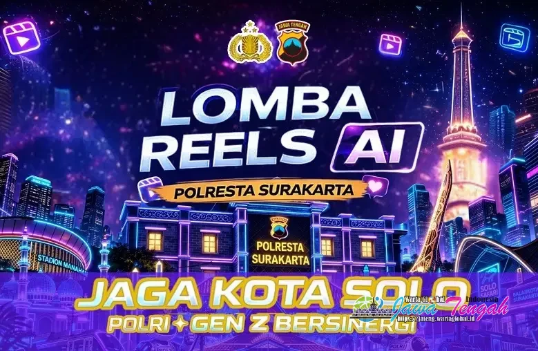Sasar Pelajar SMP dan SMA, Polresta Surakarta Gelar Lomba Video AI Bertema "Jaga Kota Solo Polri dan Gen Z Bersinergi"