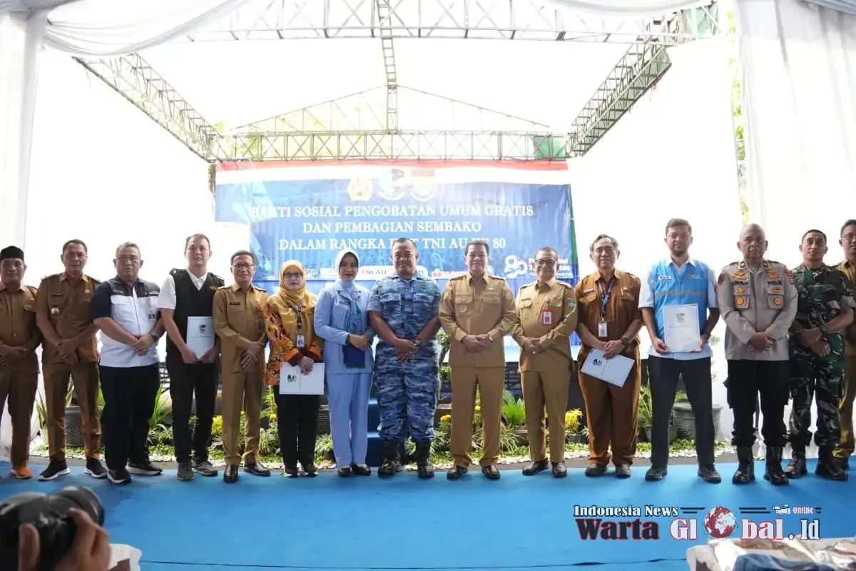 UBP Lontar dan Satuan Radar 401 Tanjung Kait Gelar Baksos, Salurkan 500 Paket Sembako dan Layanan Kesehatan Gratis