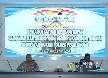 TFG Sispamkota Digelar, Kapolres Pekalongan Soroti Dinamika May Day