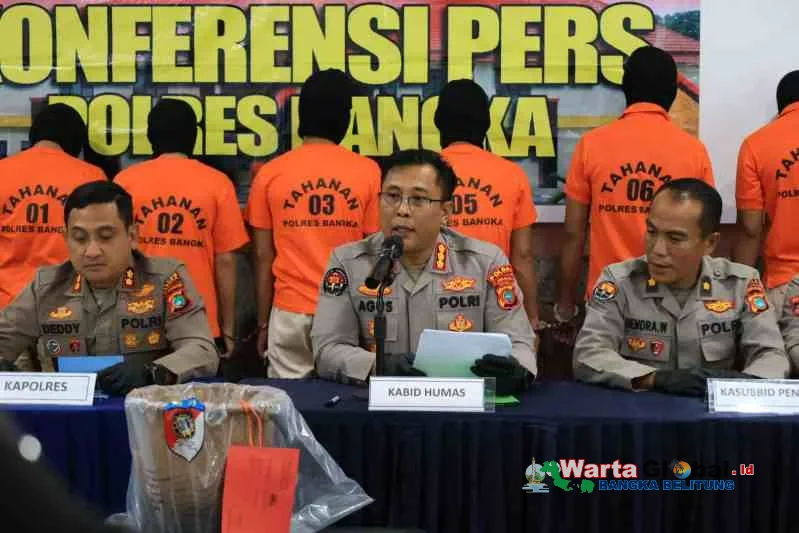 Kurang dari 48 Jam, Tim Gabungan Polda Babel, Polres Bangka dan Polres Jajaran, Berhasil Amankan 8 Tahanan Yang Kabur Dari Rutan Polres Bangka