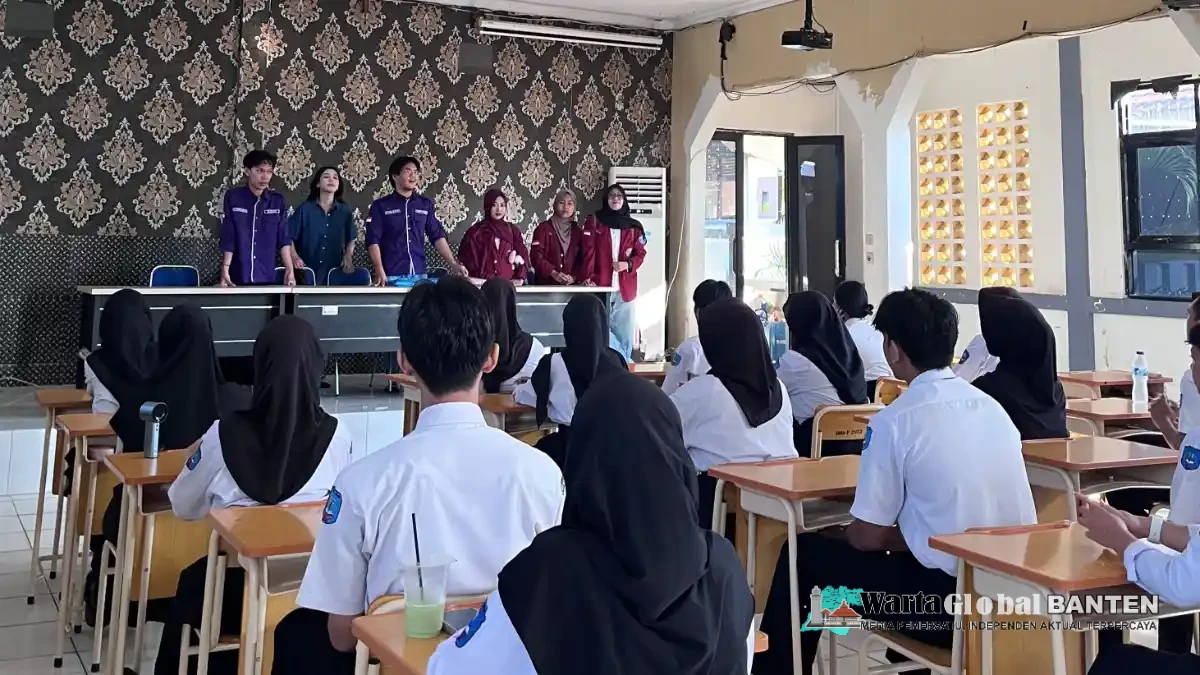 Himapsi Universitas Bina Bangsa Edukasi Kesiapan Kuliah di SMAN 1 Cikande, Dorong Siswa Rancang Masa Depan