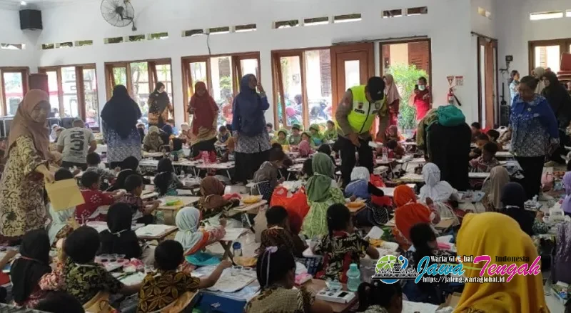IGTKI Gelar Lomba Membatik Anak TK di Serengan, Dorong Cinta Budaya Sejak Dini