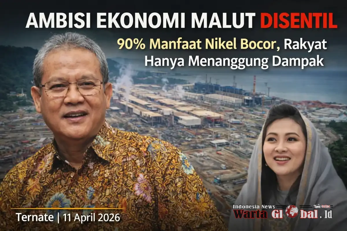 Pertumbuhan itu harus berkualitas dan merata : Ambisi Pertumbuhan Ekonomi Maluku Utara Disentil Rokhmin Dahuri, Soroti Ketergantungan Nikel dan Kebocoran Manfaat Hingga 90 Persen.