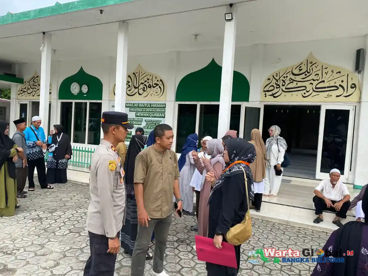 Polres Bangka Barat Amankan Keberangkatan Jemaah Haji 2026 di Tiga Kecamatan