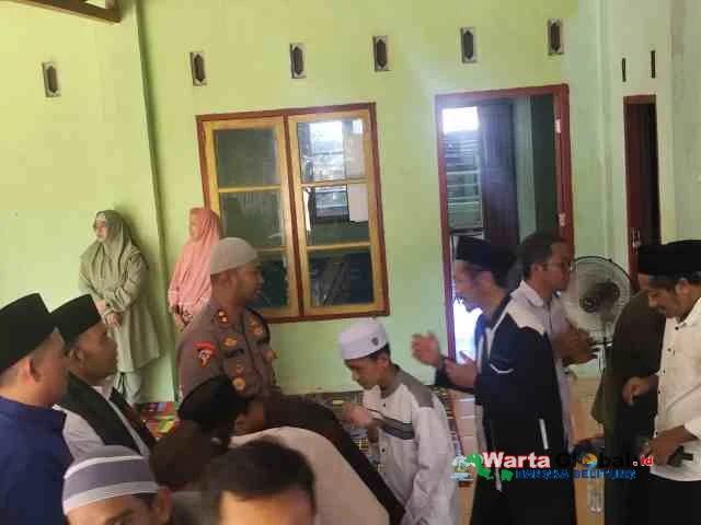 Halal Bihalal dan Pemberangkatan Santri ke Lirboyo, Kapolres Bangka Barat Pastikan Kegiatan Berjalan Aman
