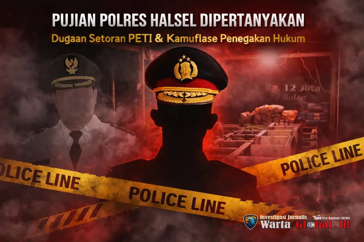 Jejak Dana PETI Kubung : Pujian untuk Polres Halsel Dipertanyakan - Dugaan Setoran PETI dan “Kamuflase” Penegakan Hukum Mencuat, Setoran Rutin dan Peran Penghubung Seret Oknum Aparat