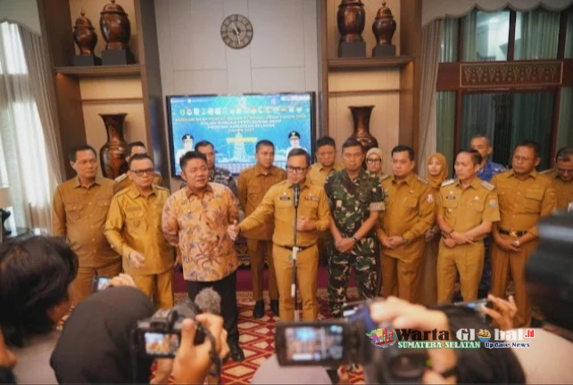Perkuat Arah Pembangunan, Bupati Ogan Ilir Hadiri Musrenbang Sumsel 2027 di Griya Agung