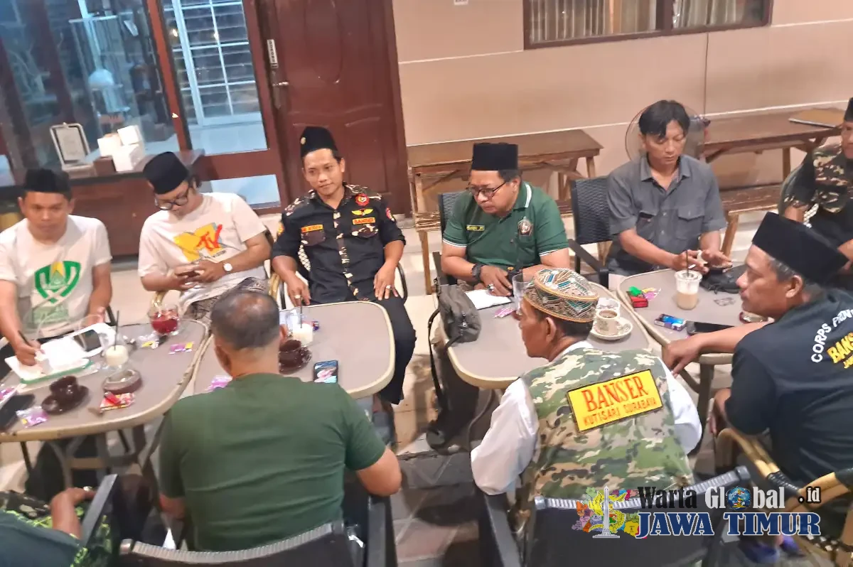 Matangkan Halal Bihalal, Satkorcab Banser Surabaya Gelar Rapat Koordinasi