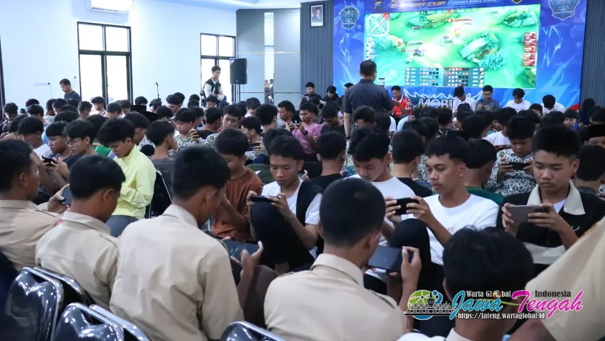 Polres Pekalongan Gelar Turnamen Mobile Legends Diikuti Ratusan Gen Z