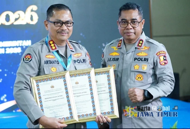 Aktif dan Adaptif di Era Digital, Polda Jateng Raih Tiga Penghargaan Nasional