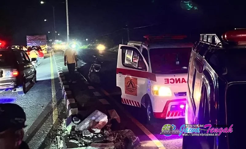 Laka Maut Beruntun di Jaten Karanganyar, Pengendara Motor Tewas