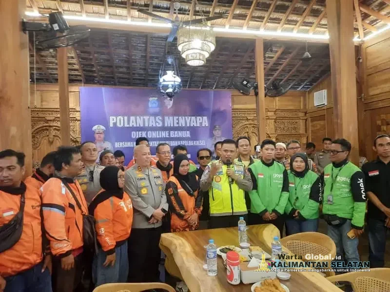 Polantas Menyapa Program Polda Kalsel Dapat Apresiasi Kakorlantas Polri