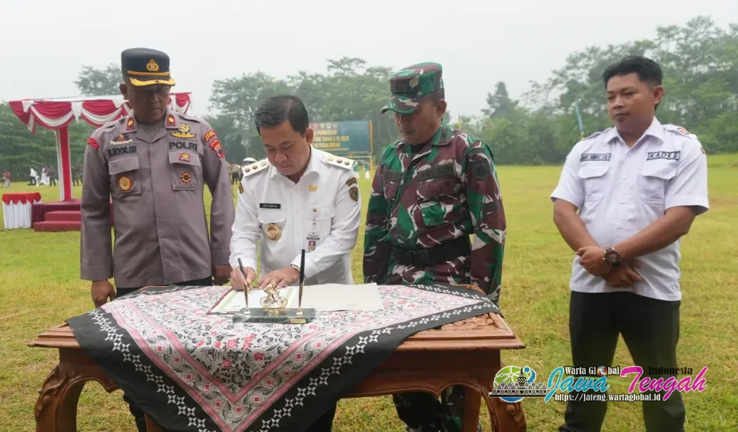 Plt Bupati Pekalongan Sukirman: TMMD Sawangan Dorong Kebangkitan Ekonomi Desa