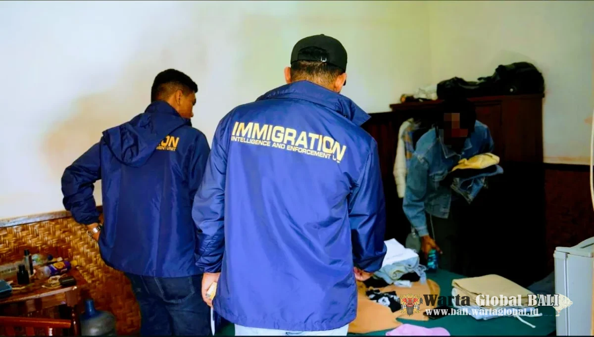 RAID IMIGRASI NGURAH RAI JERAT 13 WNA BANDAR DOKUMEN PALSU & PROSTITUSI ONLINE