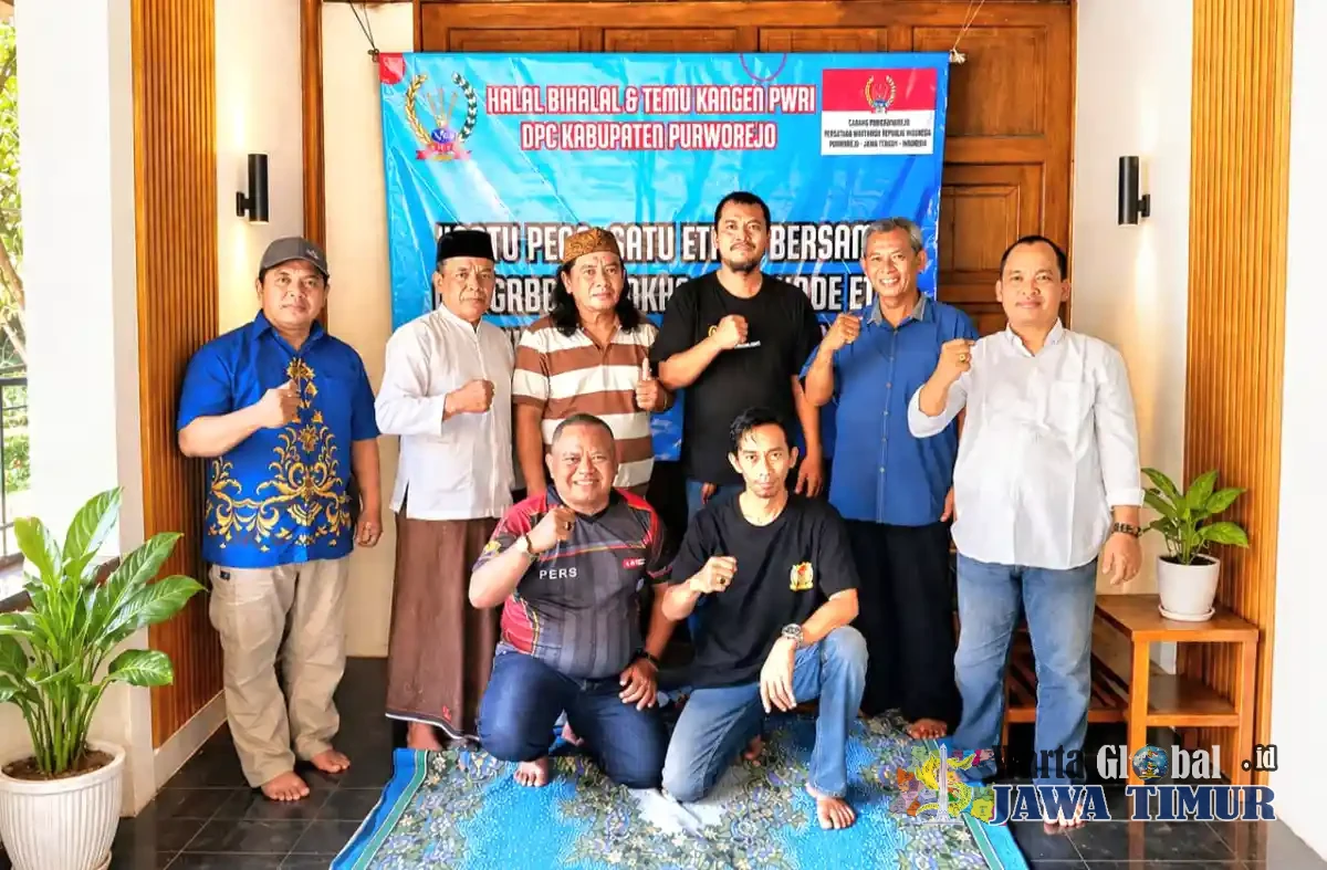 Silaturahmi PWRI Purworejo Perkuat Komitmen Profesionalisme dan Independensi Pers