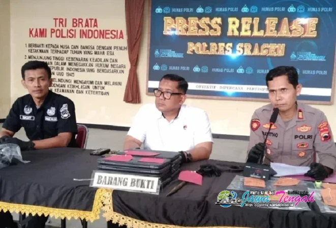 Polres Sragen Tangkap Pria Asal Bandung dalam Kasus Penipuan Modus Asmara