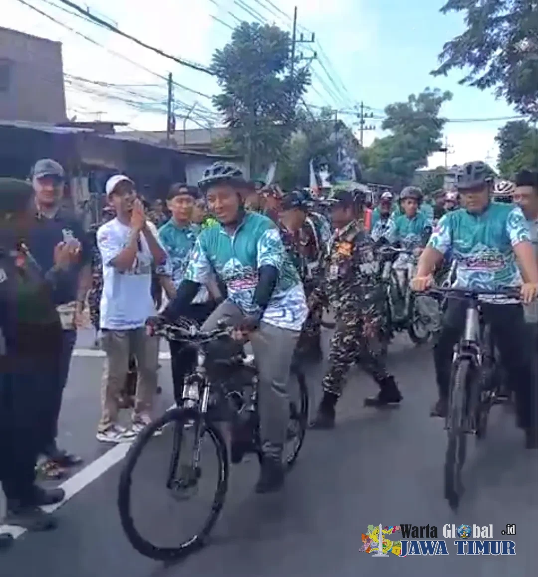 Harlah Ansor Membara! Gowes Ziarah Akbar Satukan Massa, Gus Addin Pimpin di Garis Depan