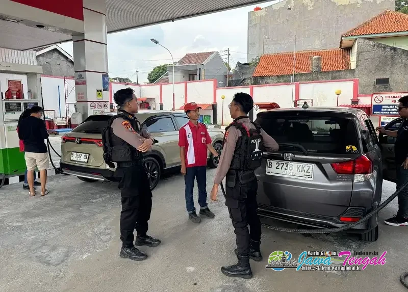 Polresta Surakarta Sambangi Sejumlah SPBU, Perkuat Keamanan dan Kewaspadaan