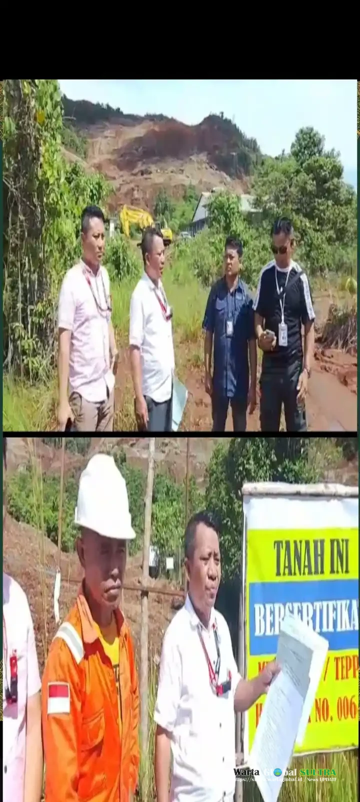 DI DUGA PT. KASMAR TIARA RAYA, MENCEMARI PULUHAN HEKTAR PERSAWAHAN, POHON SAGU, DAN EMPANG MASYARAKAT DI LOKASI PENAMBANGAN