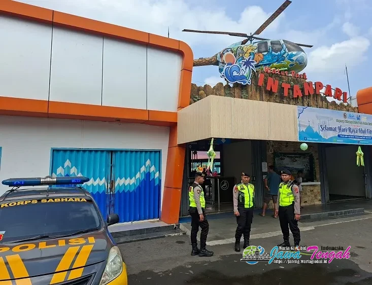 Polres Karanganyar Gelar Patroli Presisi di Edupark Intanpari pada Akhir Pekan