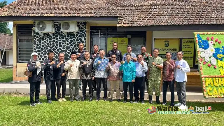 SERAH TERIMA JABATAN KAPOLSEK MUARA KUANG: IPTU RANGGA SAPUTRA SERIKAN TUGAS KEPADA IPDA HARRY SETIAWAN