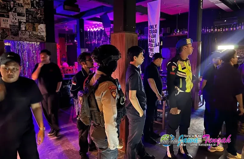 Gelar Operasi! Tim Gabungan Sasar Sejumlah Kafe dan Tempat Hiburan Malam