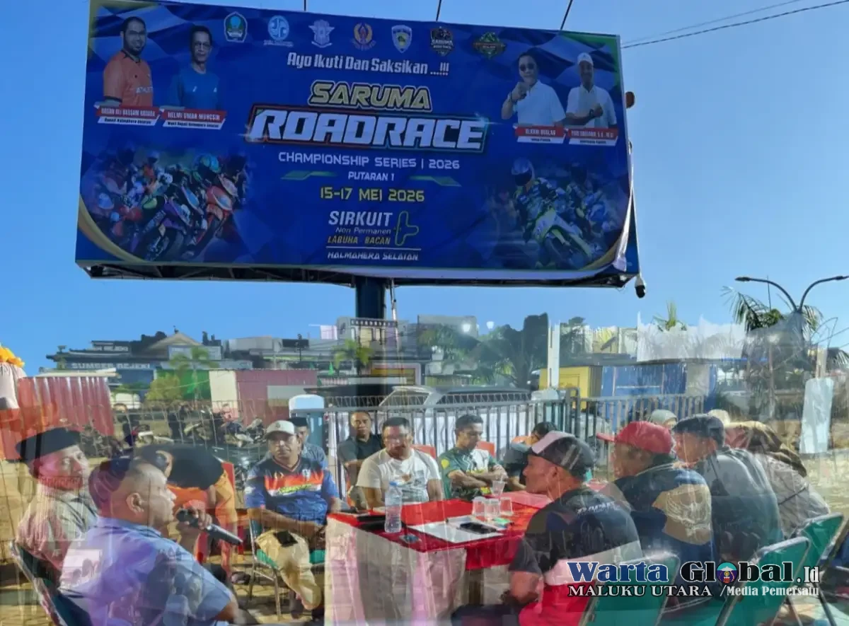 Saruma Road Race Championship Series 1 Tahun 2026 Capai Persiapan 75 Persen, Kasdim 1509/Labuha Dorong Semangat Olahraga Generasi Muda