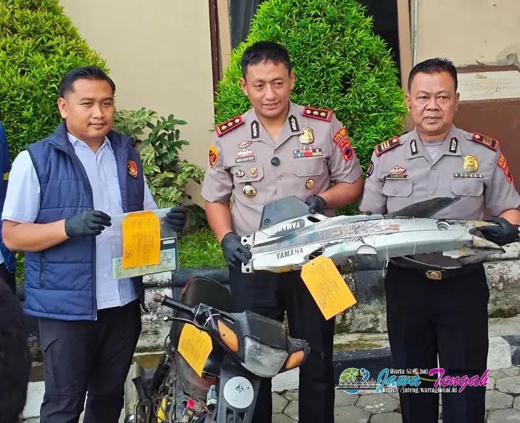 Polres Klaten Berhasil Tangkap Pelaku Curanmor, Kurang dari 24 Jam