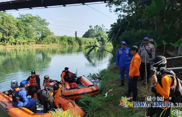 Remaja Ditemukan Tim SAR Gabungan Bersama Polres Pekalongan Kota Tewas Tenggelam di Sungai Sengkarang