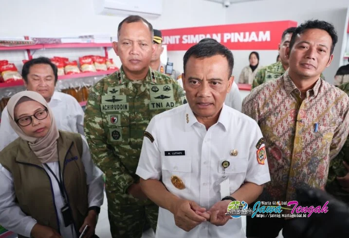 6.271 Koperasi Merah Putih di Jateng Beroperasi, 2.769 Gedung Telah Terbangun