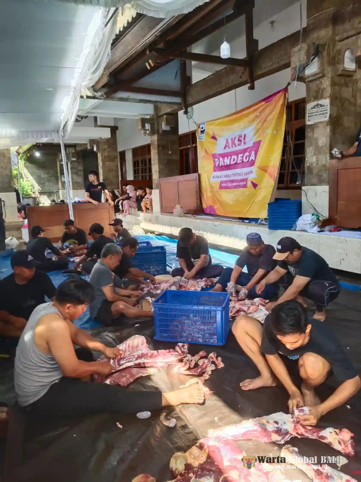 148 Sapi + 289 Kambing, Semua Lokal: LDII Bali Tebar Kurban Rp3 Miliar Ramah Lingkungan