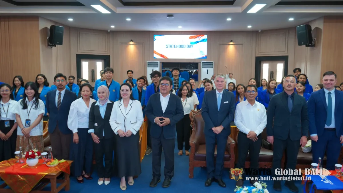 FISIP Unwar Gelar Guest Lecture dan Croatian Statehood Day Celebration Bersama University of Zagreb