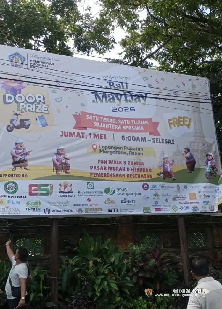PYP GROUP Serukan Perang Lawan Sampah Plastik di Bali Mayday 2026: 600 Tas Kain Gratis Dibagikan ke Pengunjung Pasar Murah