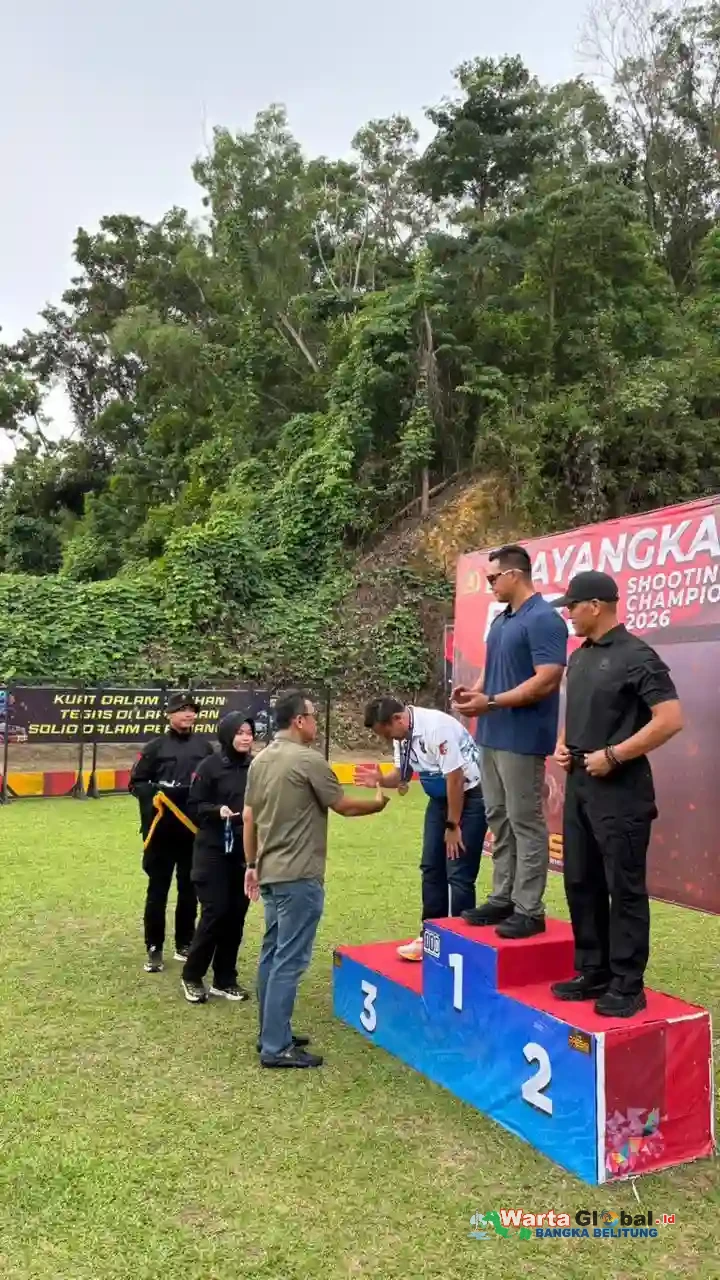 Wakapolres Bangka Barat Raih Juara III Bhayangkara Babel Shooting Championship 2026
