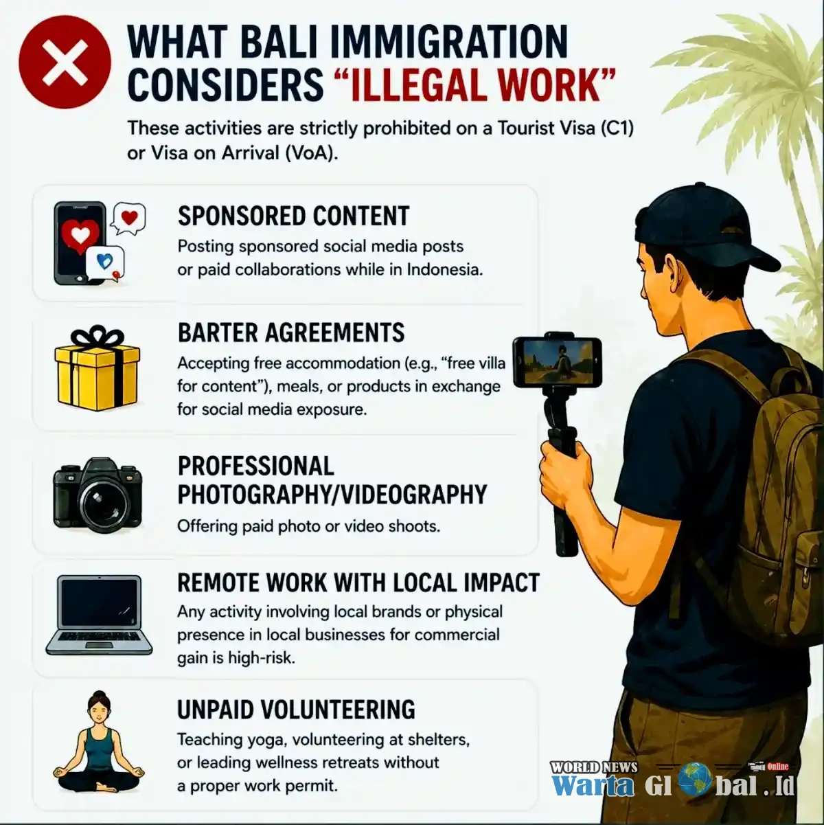 Immigration Cracks Down! Influencers & Tourists Working Illegally Face 20-Year Bans Immigration Cracks Down! Influencers & Tourists Working Illegally Face 20-Year Bans