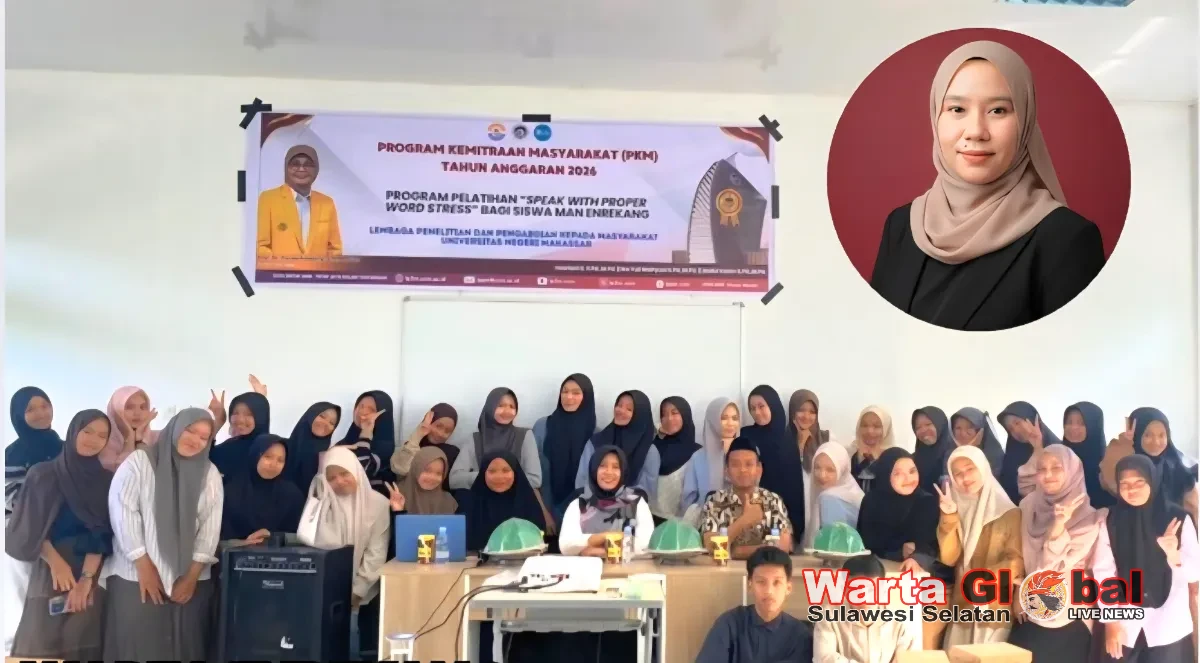 Dosen UNM Kenalkan Teknik Word Stress kepada Siswa MAN Enrekang