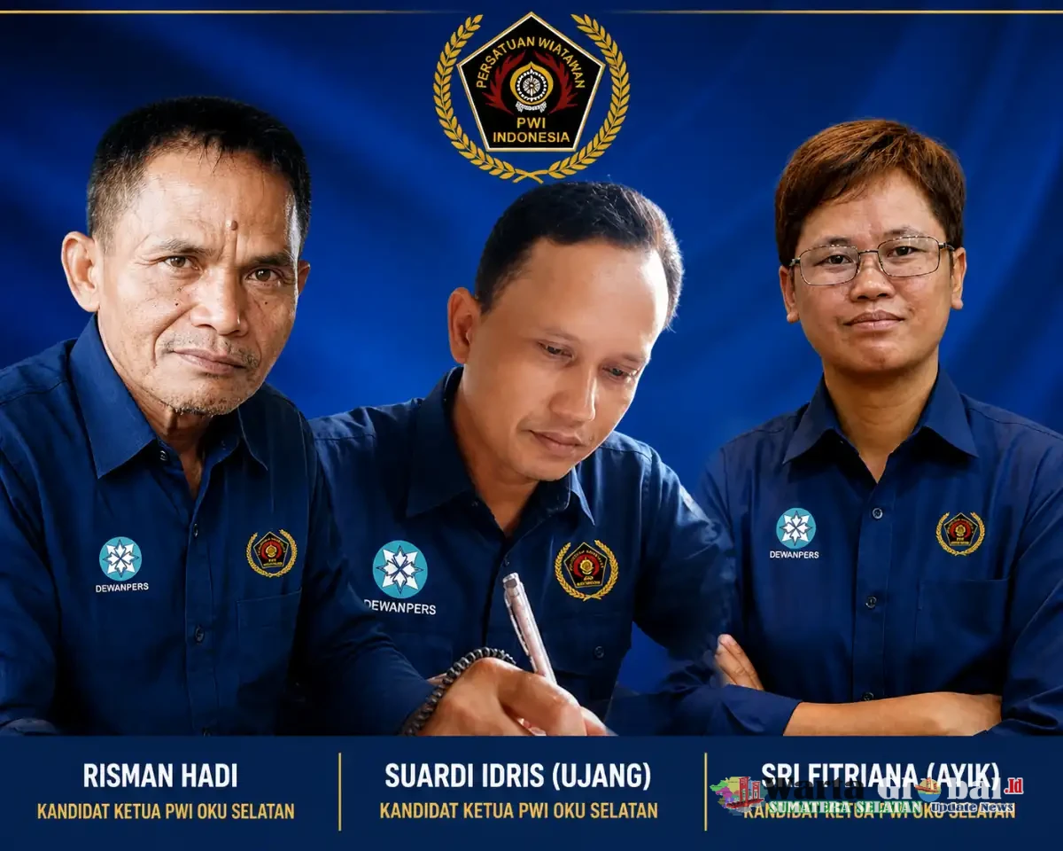Tiga Kandidat Ramaikan Tahap Pendaftaran Ketua PWI OKU Selatan
