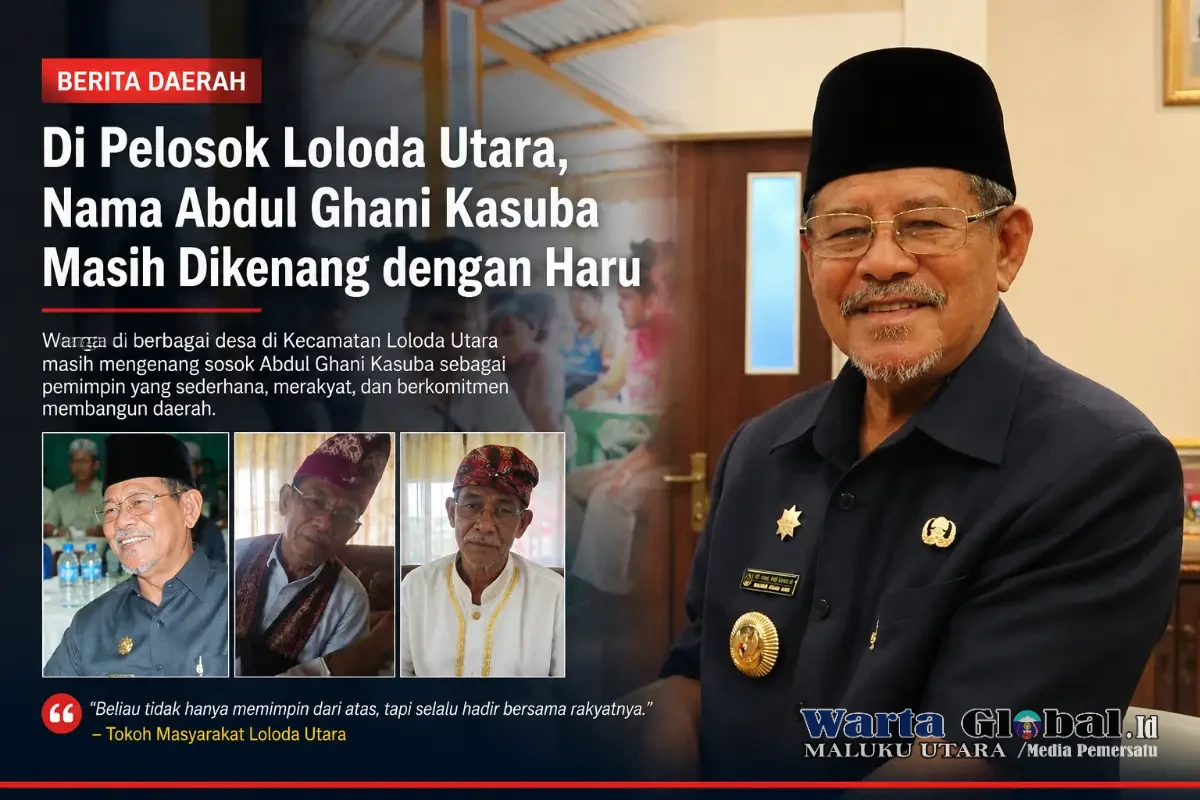 Air Mata dan Kenangan dari desa Doitia Loloda Utara: Kebaikan Abdul Ghani Kasuba Masih Hidup di Tengah Masyarakat