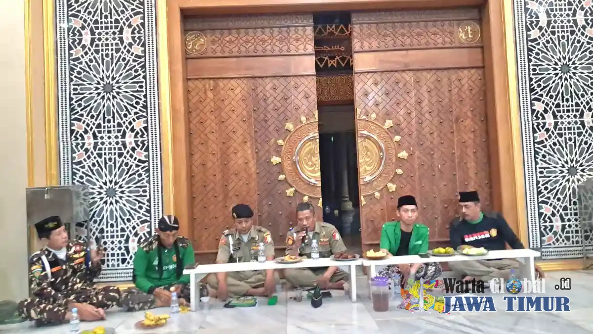 Ngobar Bersama Ka Provost Banser Satkorcab Kota Surabaya Digelar Penuh Semangat di Rungkut Tengah
