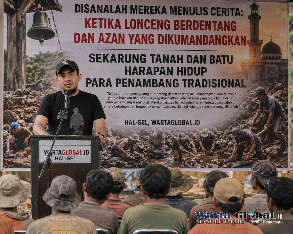 Disanalah Mereka Menulis Cerita: Sekarung Tanah dan Batu Harapan Hidup Para Penambang Tradisional Dapat Menyambung Nafkah Keluarga