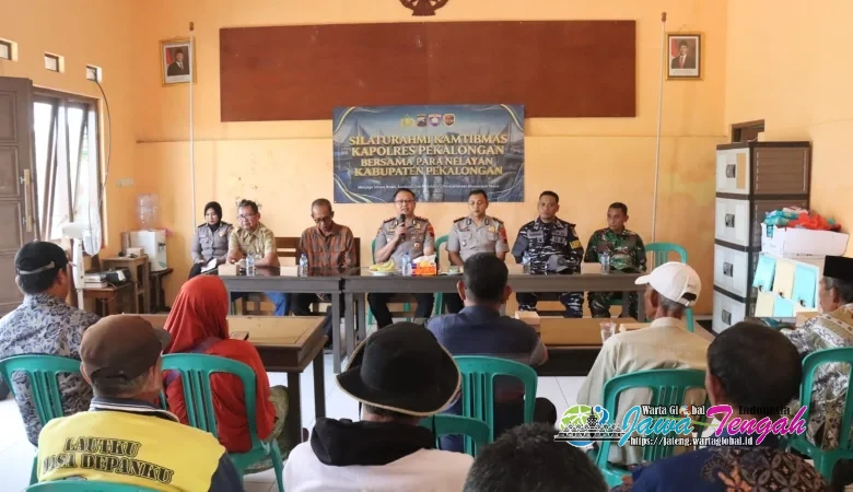 Kapolres Pekalongan Gelar Silaturahmi dengan Nelayan, Bangun Sinergi dan Serap Aspirasi Masyarakat