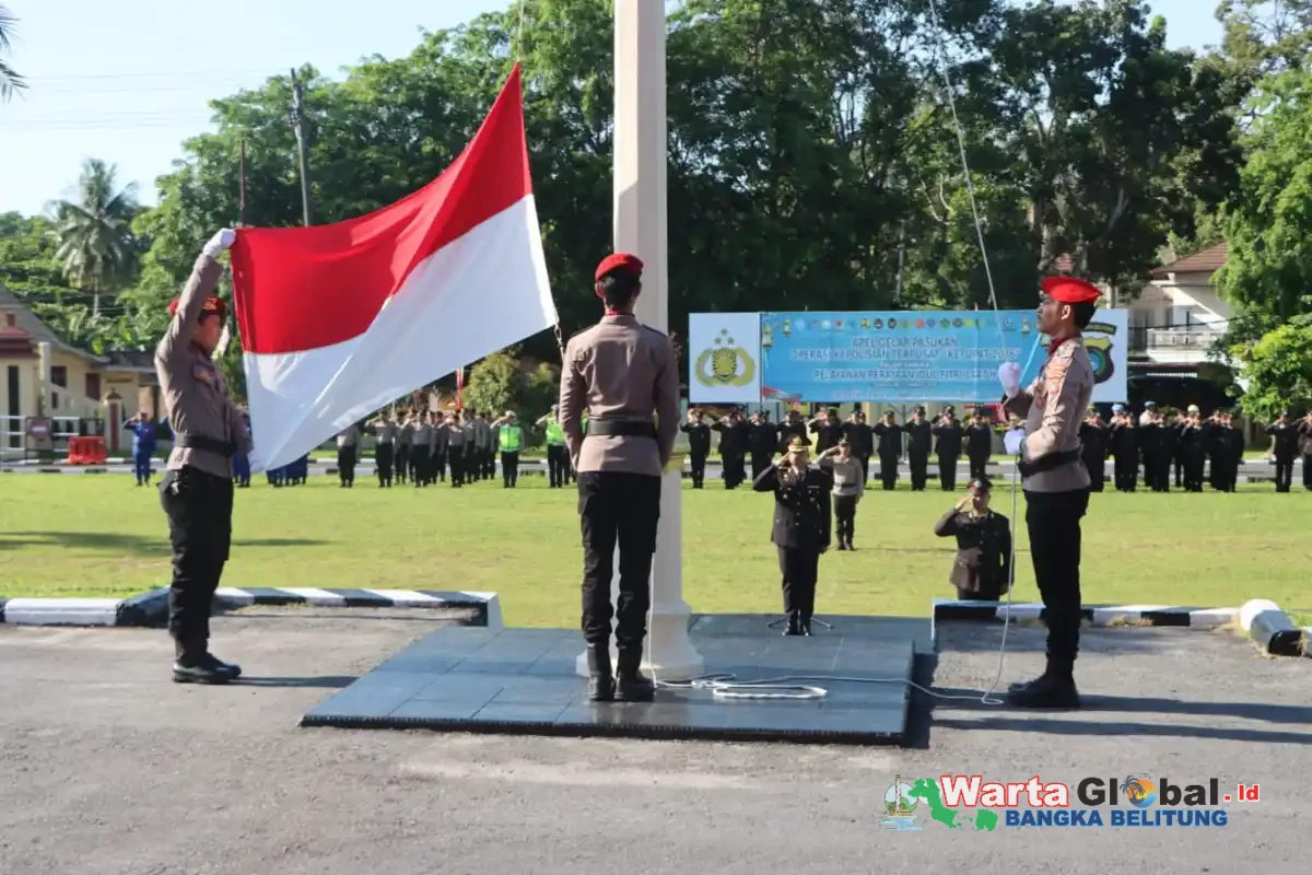 Polres Bangka menggelar Upacara Peringatan Hari Kebangkitan Nasional ke-118