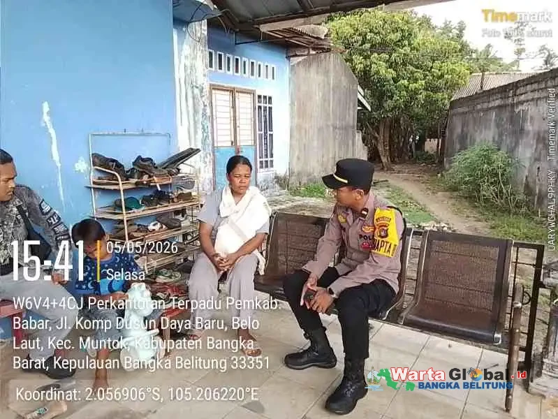 Polres Bangka Barat Respon Cepat Laporan KDRT Melalui Layanan 110