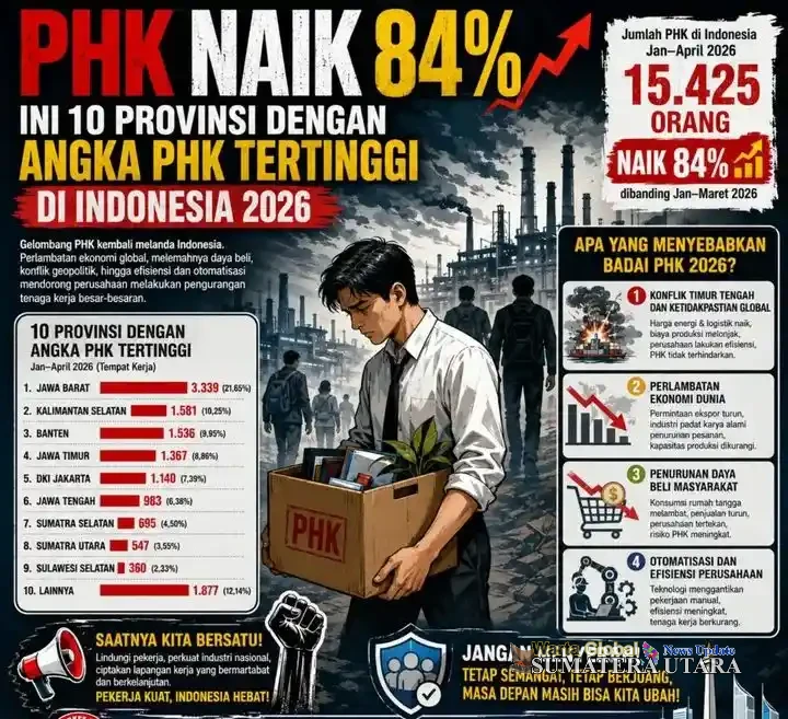 Gelombang Pemutusan Hubungan Kerja (PHK) kembali menjadi sorotan pada 2026