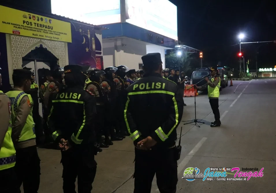 Polres Pekalongan Kota Gelar Patroli Gabungan Sasar Titik Rawan Gangguan Kamtibmas dan Balap Liar