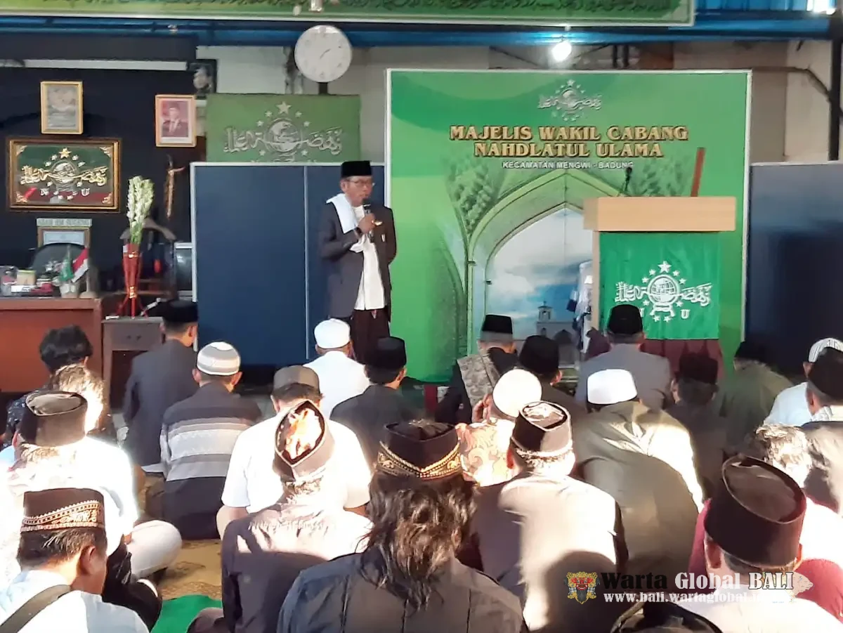 500 Jamaah Padati Pondok Baitut Taubah MWC NU Mengwi, Wabup Badung Beri Kejutan Kambing di Tengah Khidmat Idul Adha